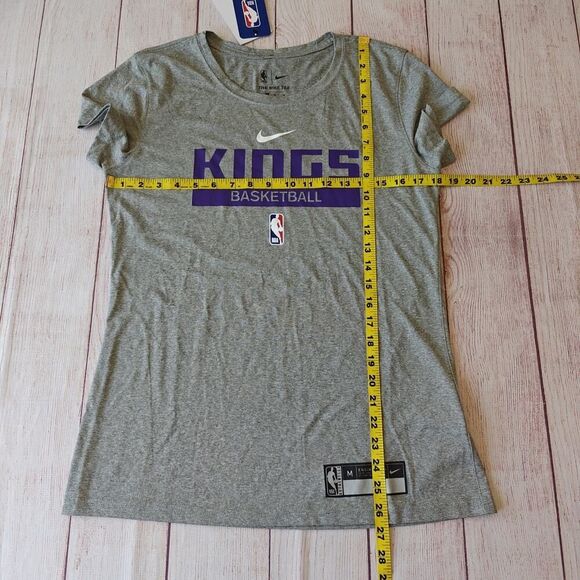 NBA Sacramento Kings Basketball Nike Dri-Fit Tee sz M NWT - Picture 6 of 11